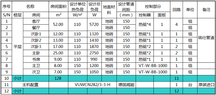 威能暖气